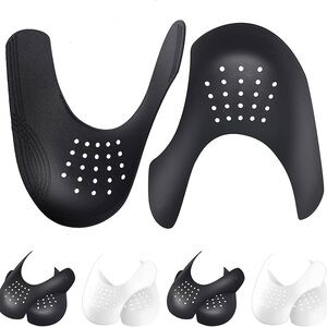 Shoe Crease Protector Men’s Size‎ 7-12. 2 Pair Black and White Shoe Inserts NWT